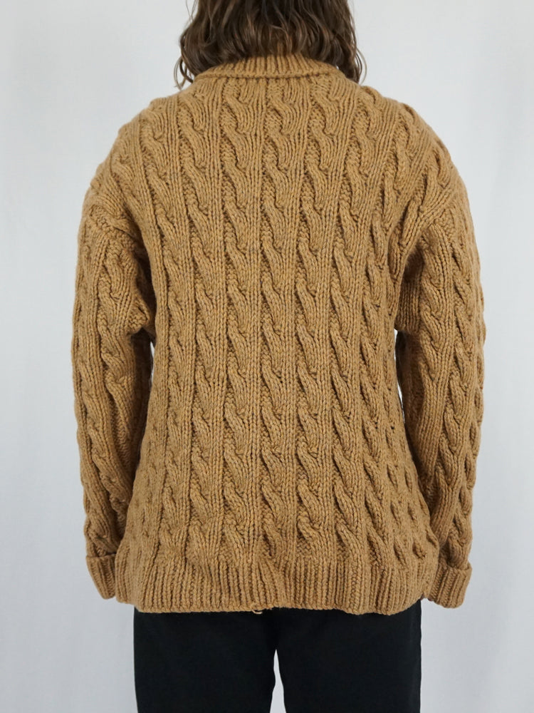 Chunky Wool Turtleneck Jumper - L