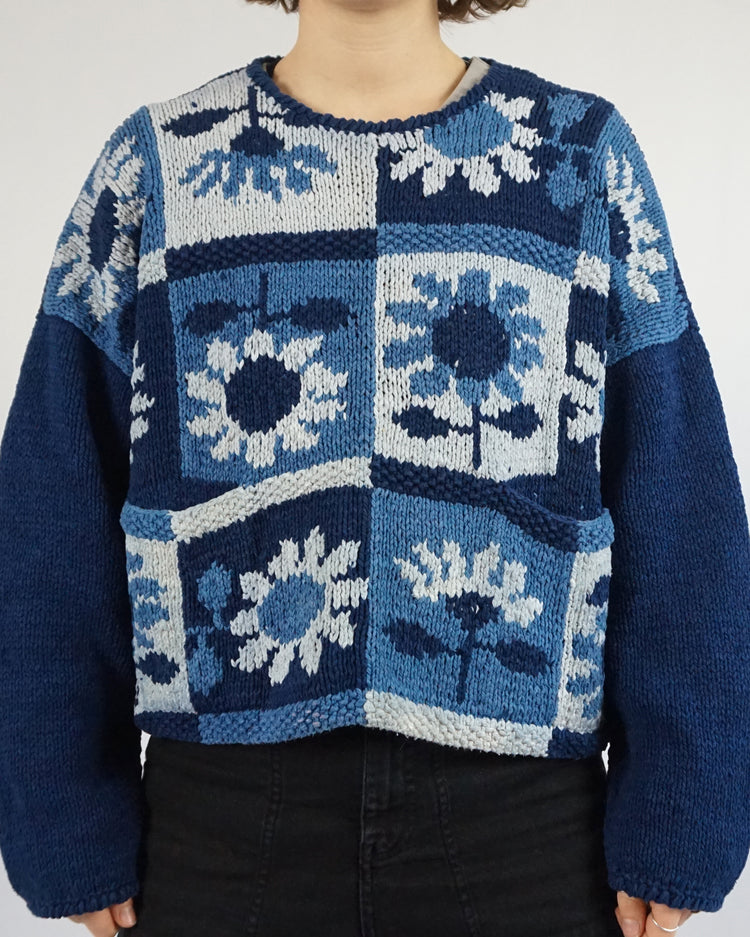 Amano Daisy Cotton Jumper - L