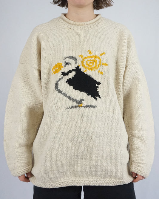 Pachamama Puffin Jumper -  XL