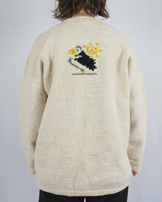 Pachamama Puffin Jumper -  XL