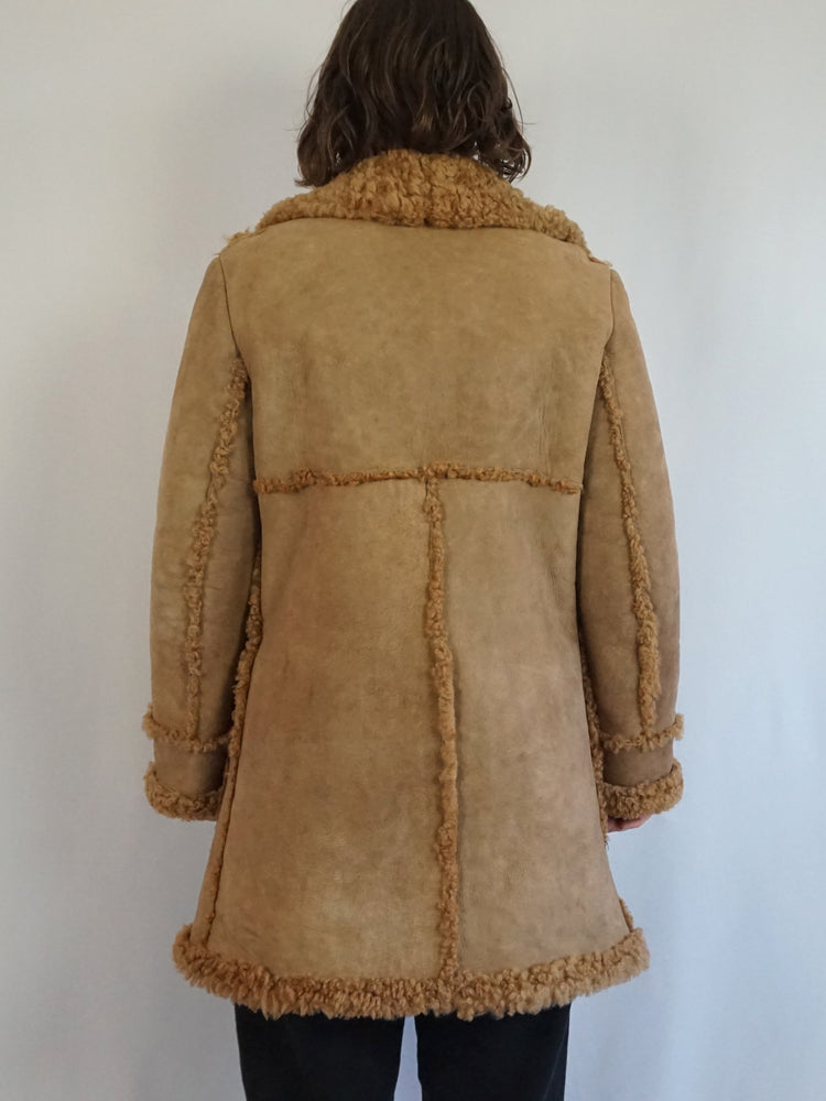 Teddy Sheepskin Coat - M