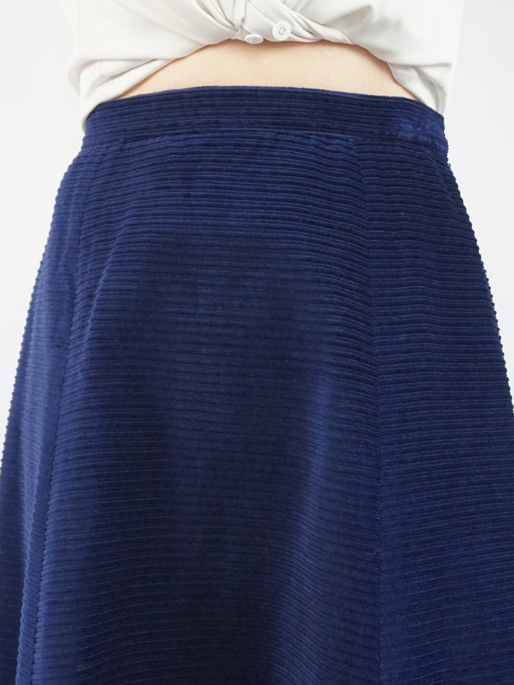 Jumbo Corduroy Midi Skirt - 32”