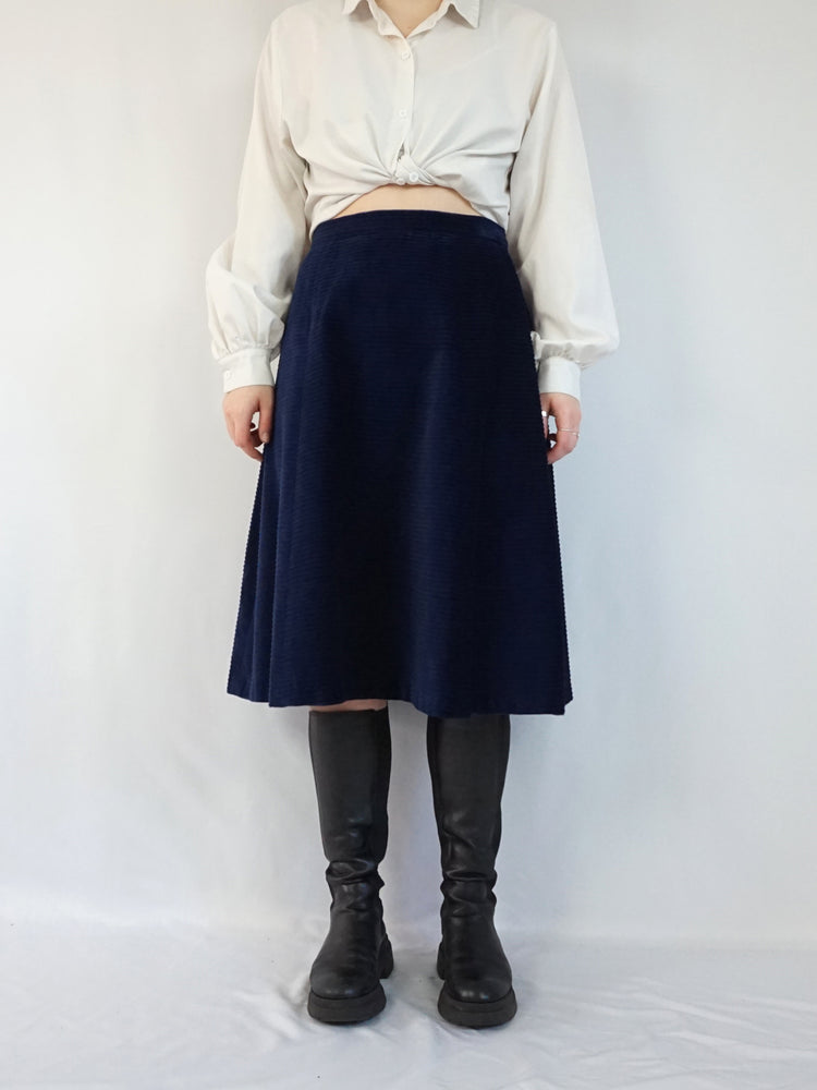 Jumbo Corduroy Midi Skirt - 32”