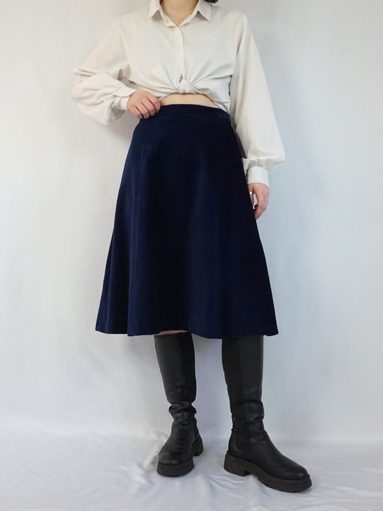 Jumbo Corduroy Midi Skirt - 32”