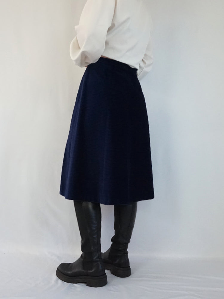 Jumbo Corduroy Midi Skirt - 32”