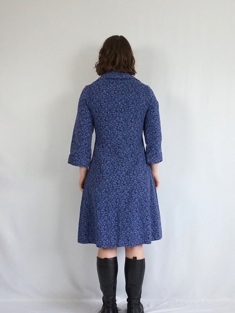 Ditsy Floral Corduroy Dress - S