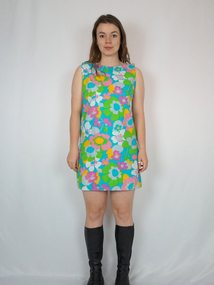 Flower Power Cotton Tunic - M