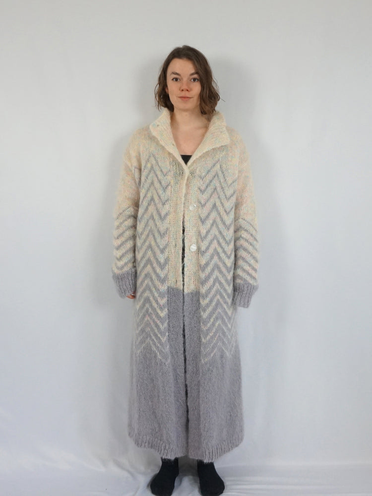 Mohair Maxi Cardigan - XL