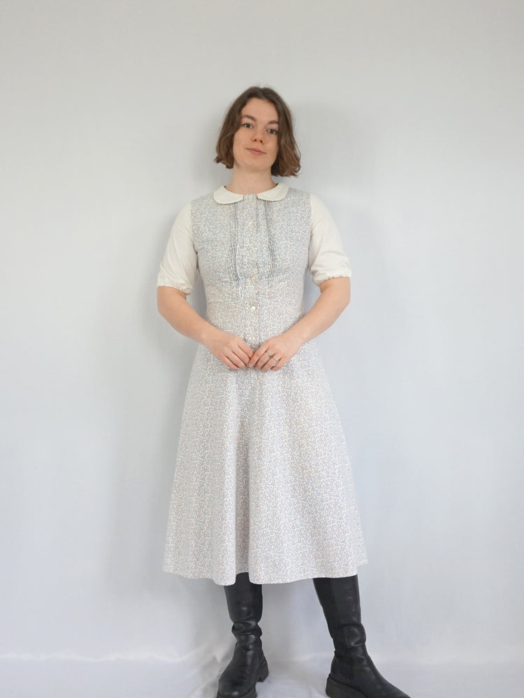 70s Laura Ashley Midi Dress - S