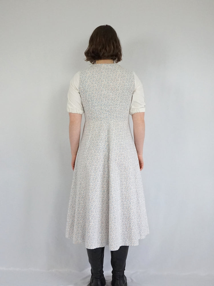 70s Laura Ashley Midi Dress - S