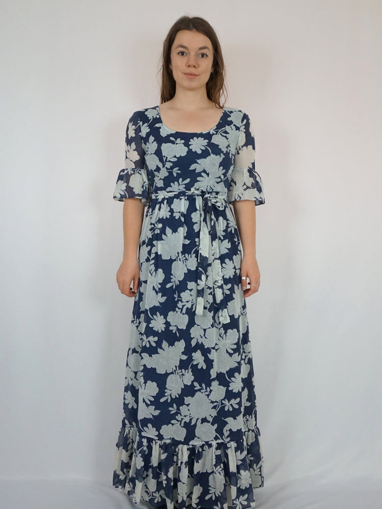 Trumpet Sleeve Prairie Dress - XS