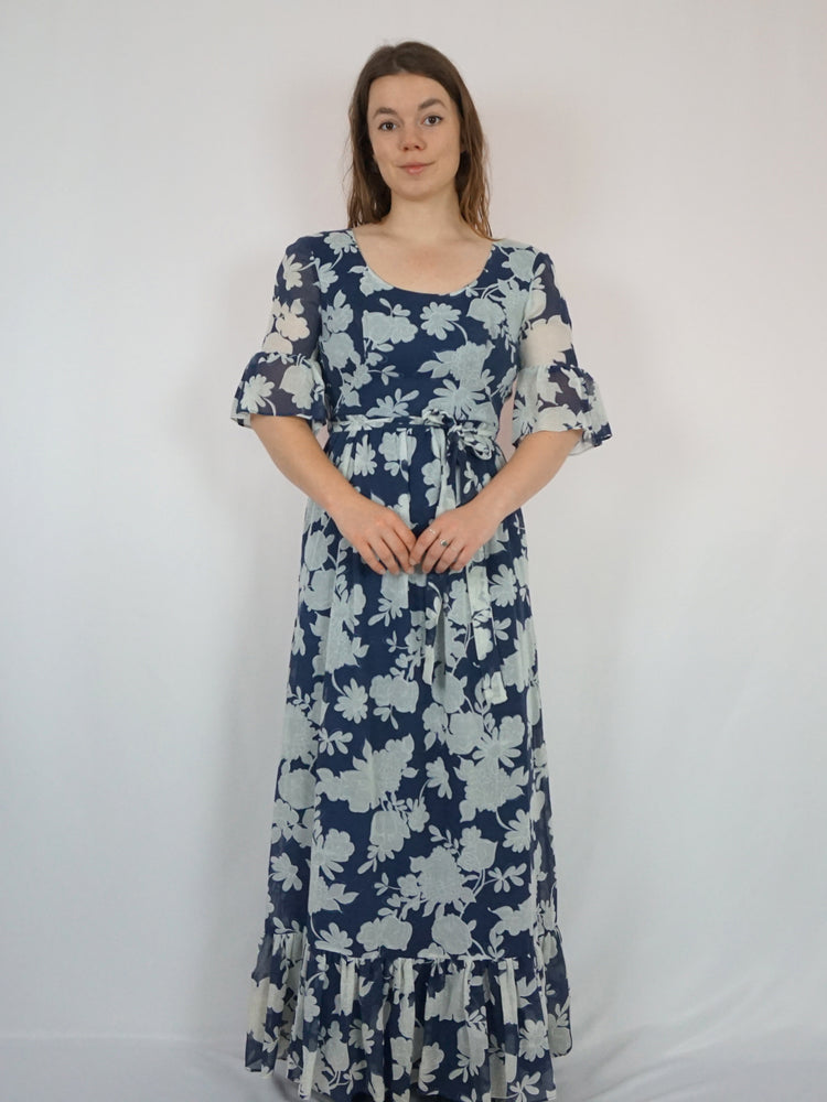 Trumpet Sleeve Prairie Dress - XS