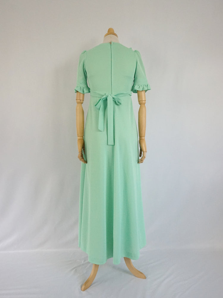 Sage Green Maxi Dress - XS