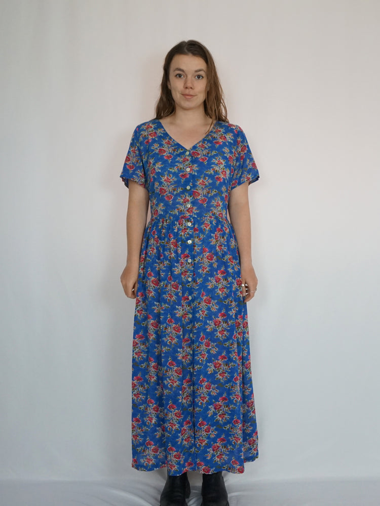 St Michael Casual Floral Dress - XL