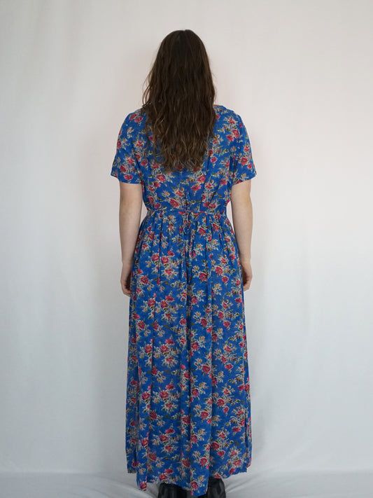 St Michael Casual Floral Dress - XL