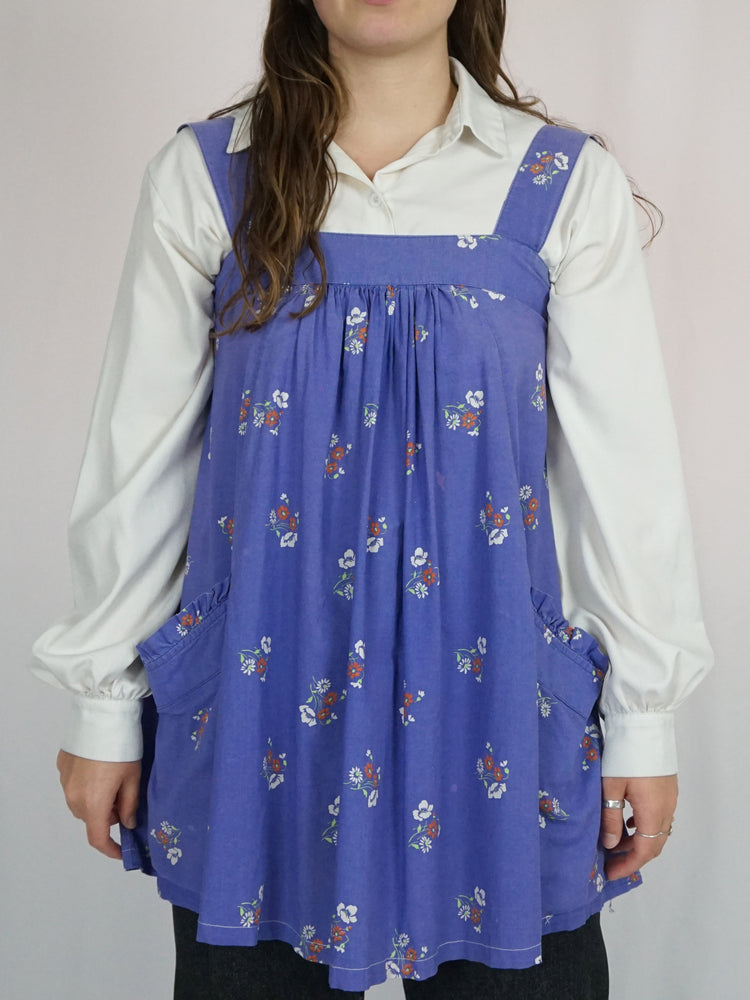 Laura Ashley Pinafore Shirt - XS