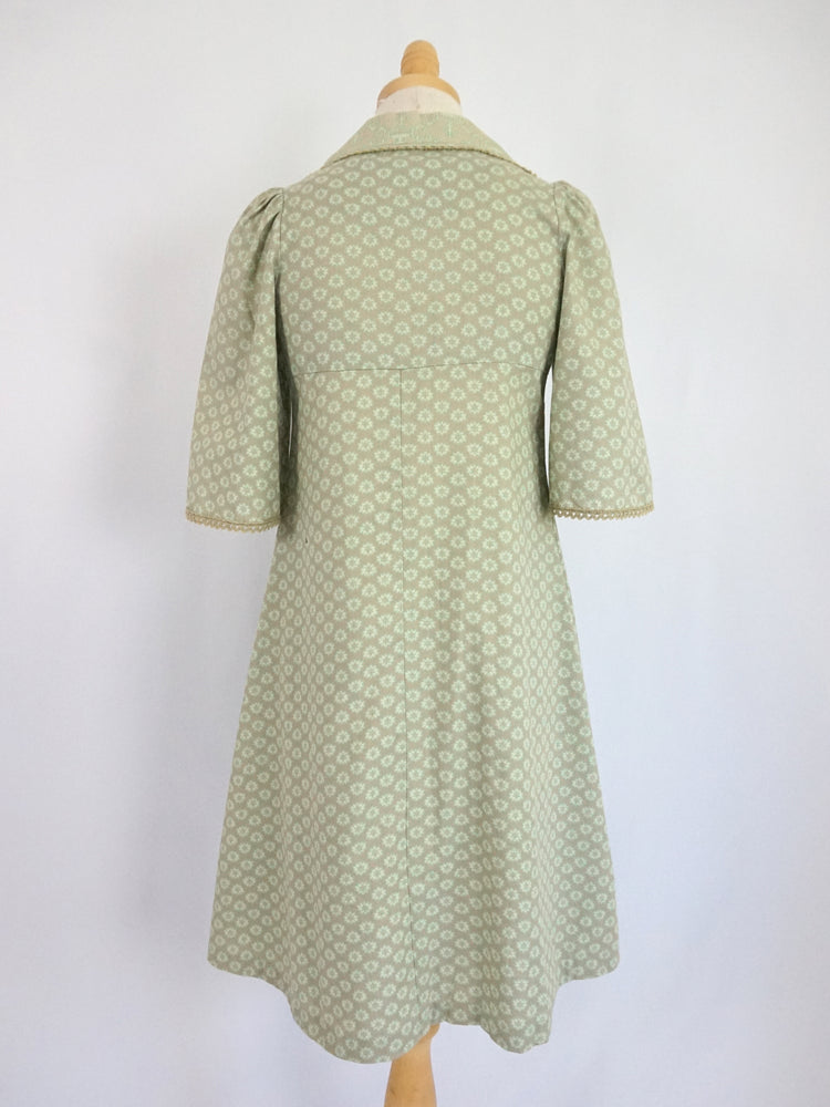 Samuel Sherman Green Smock Dress - XS