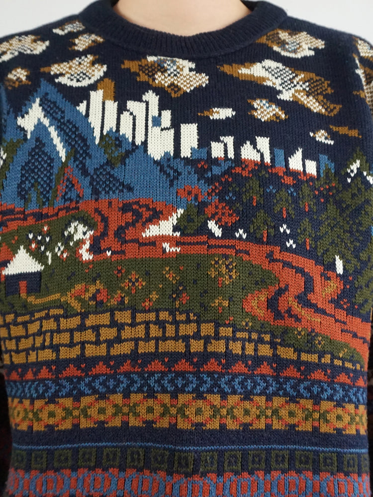 Mountain Scene Jumper - M