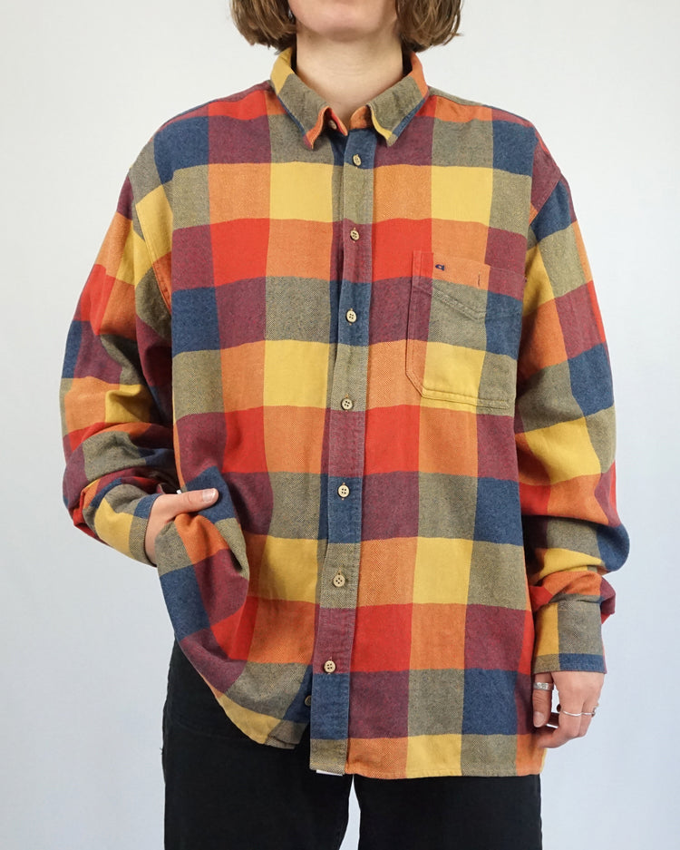 Multicoloured Checkered Shirt - XL/XXL