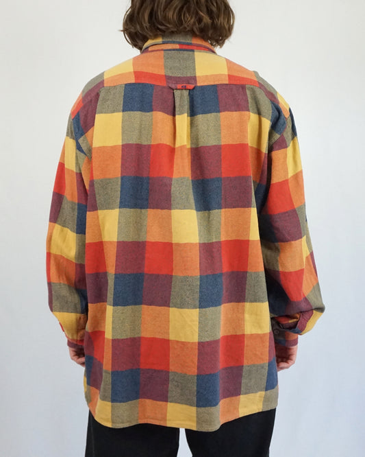Multicoloured Checkered Shirt - XL/XXL