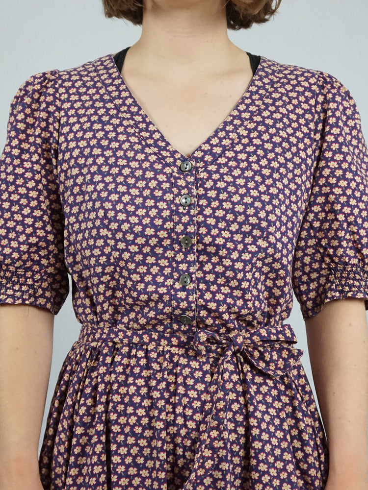 Laura Ashley Ditsy Floral Dress - M/L