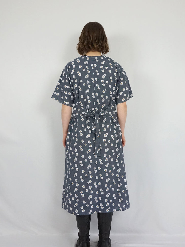 Daisy Print Cotton Dress - XL