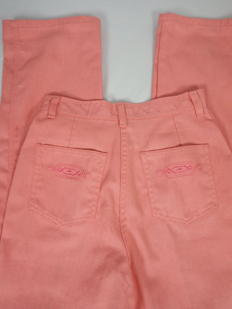 Salmon Straight Leg Jeans - 26"