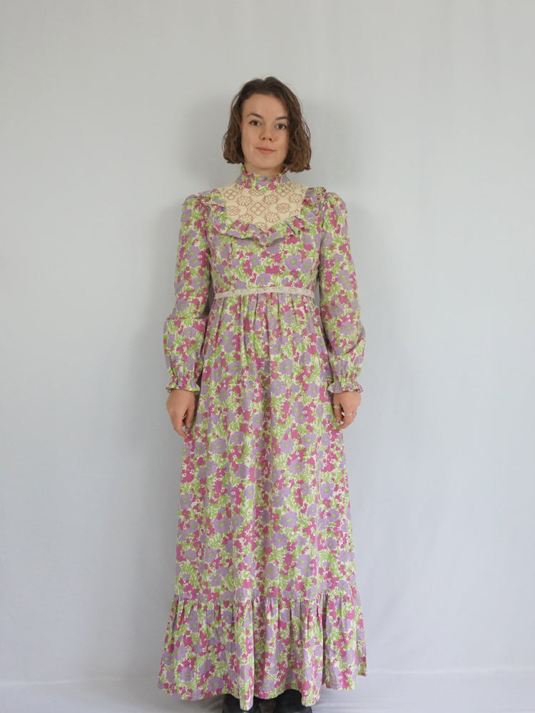 Samuel Sherman Floral Prairie Dress - XS/S