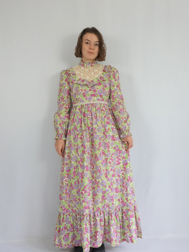 Samuel Sherman Floral Prairie Dress - XS/S