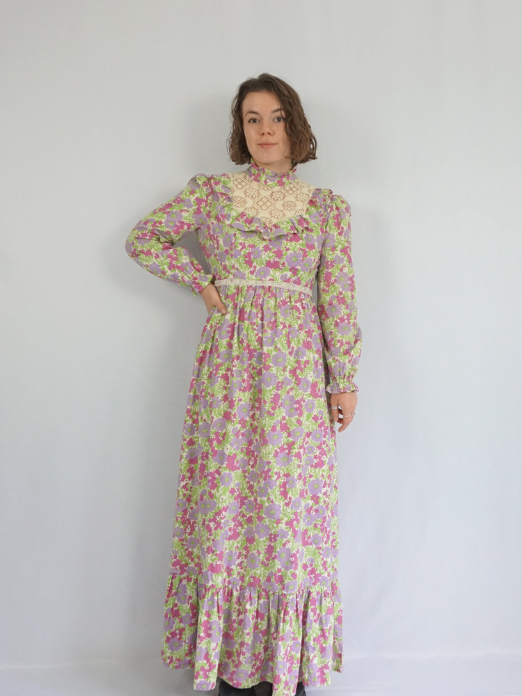 Samuel Sherman Floral Prairie Dress - XS/S