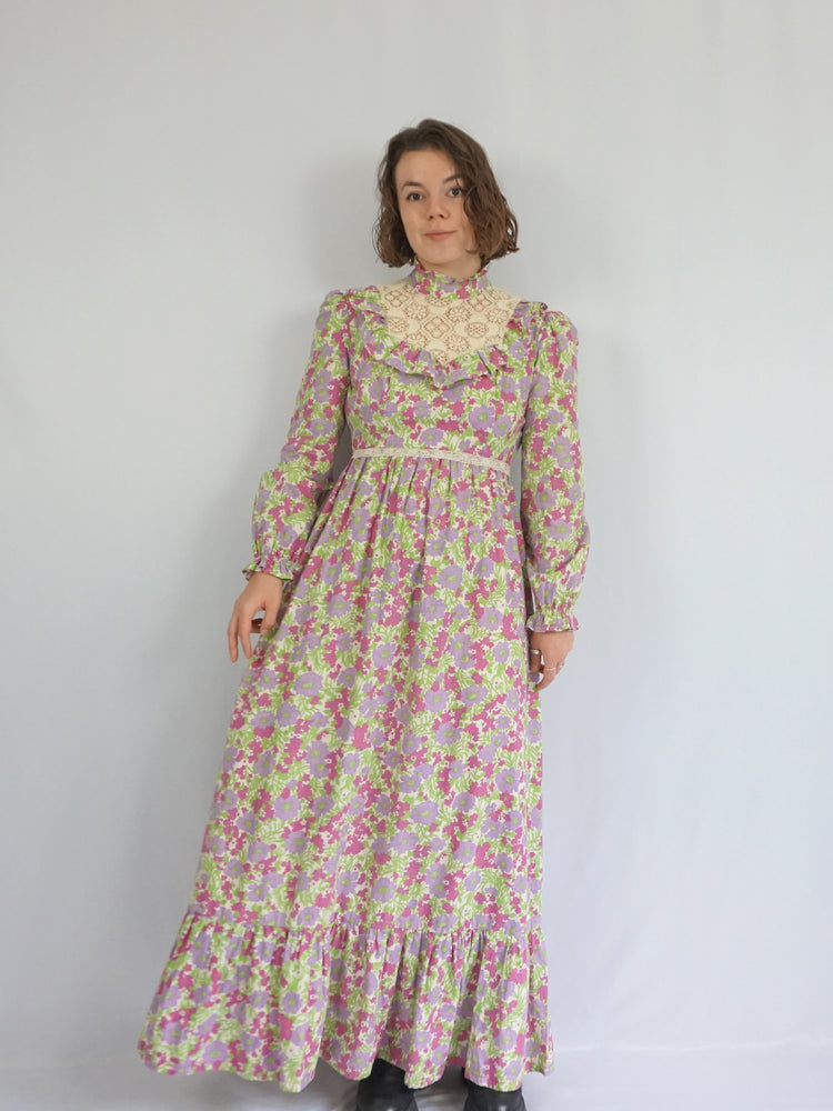 Samuel Sherman Floral Prairie Dress - XS/S