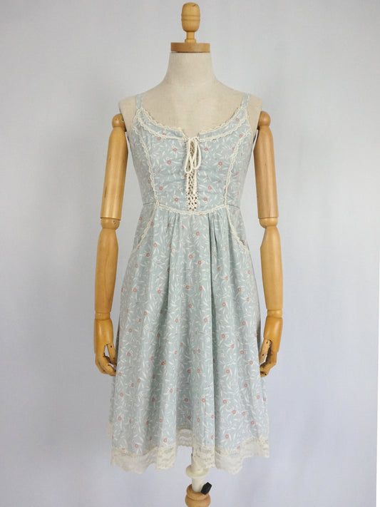 Gunne Sax Midi Dress - XS