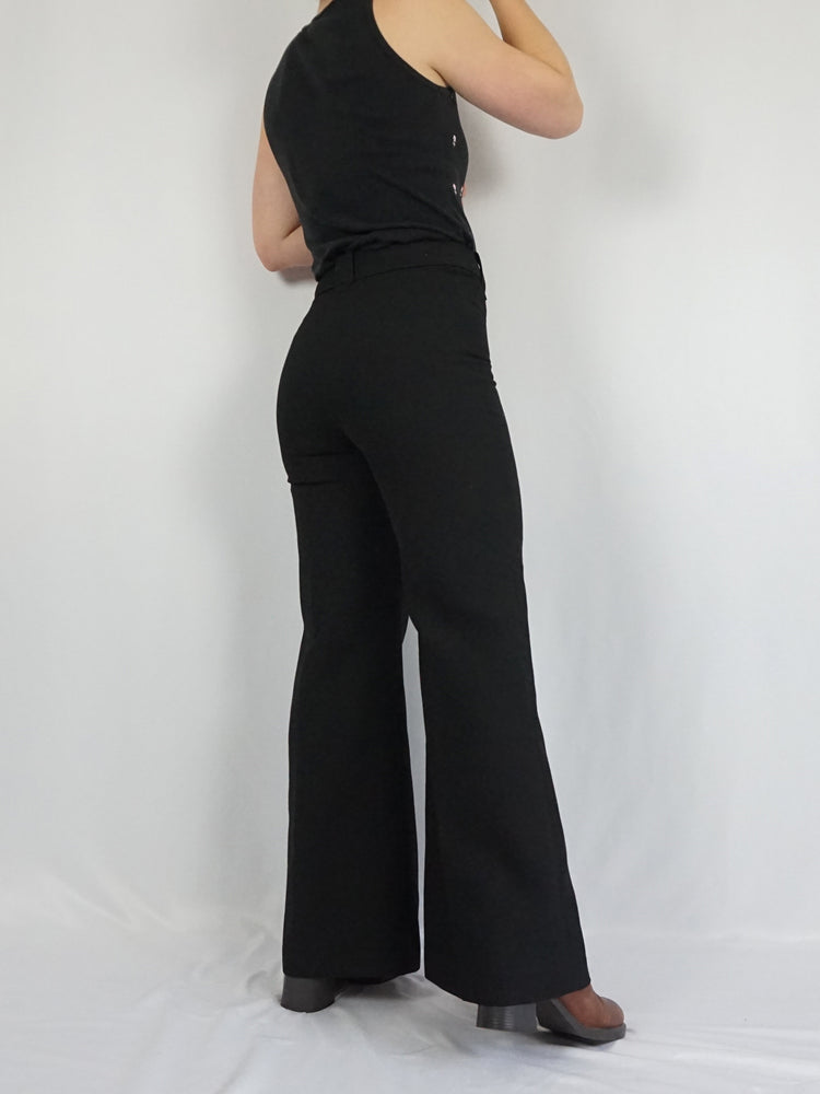 St Michael Black Flares - 29"