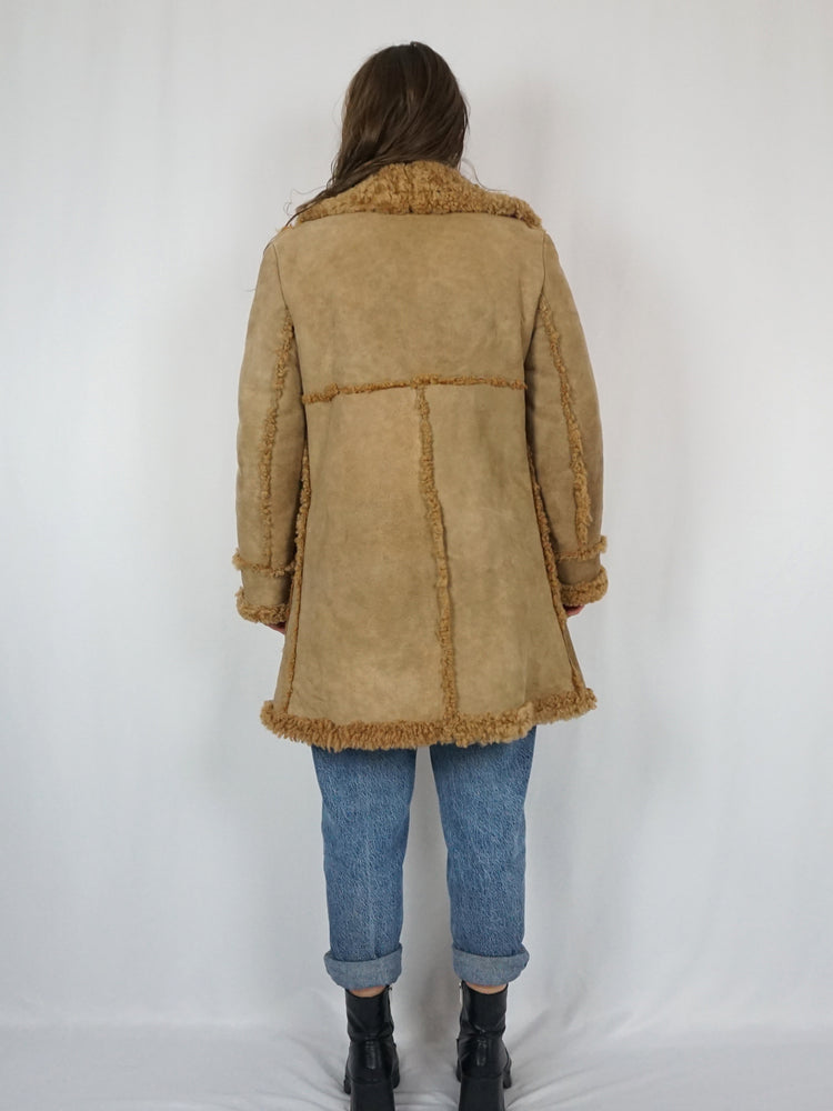 Teddy Sheepskin Coat - S