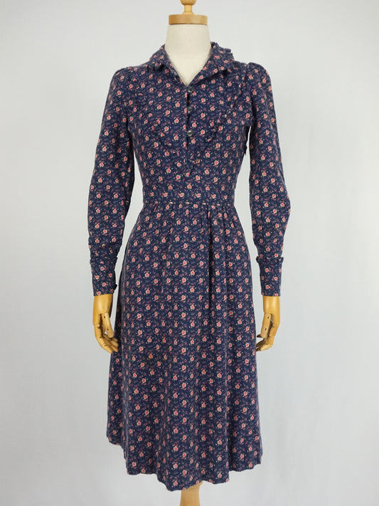 Laura Ashley Floral Brushed Cotton Dress - XS