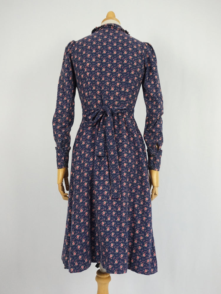 Laura Ashley Floral Brushed Cotton Dress - XS