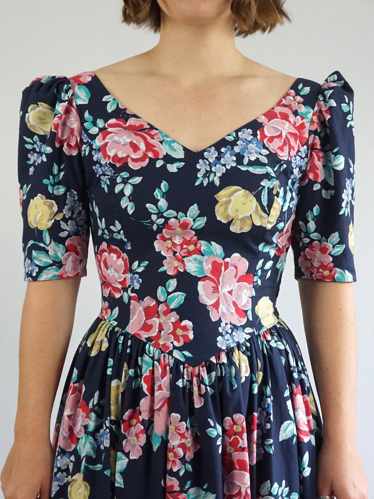 Laura Ashley Backless Dress - S