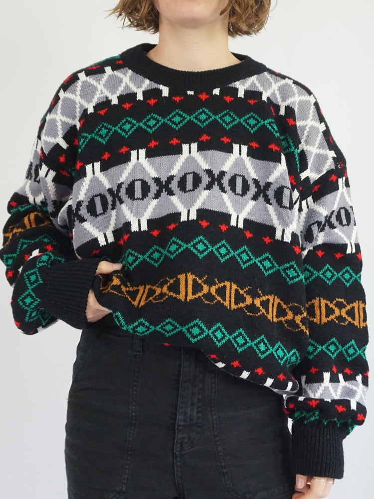 XOXO Knitted Jumper - L