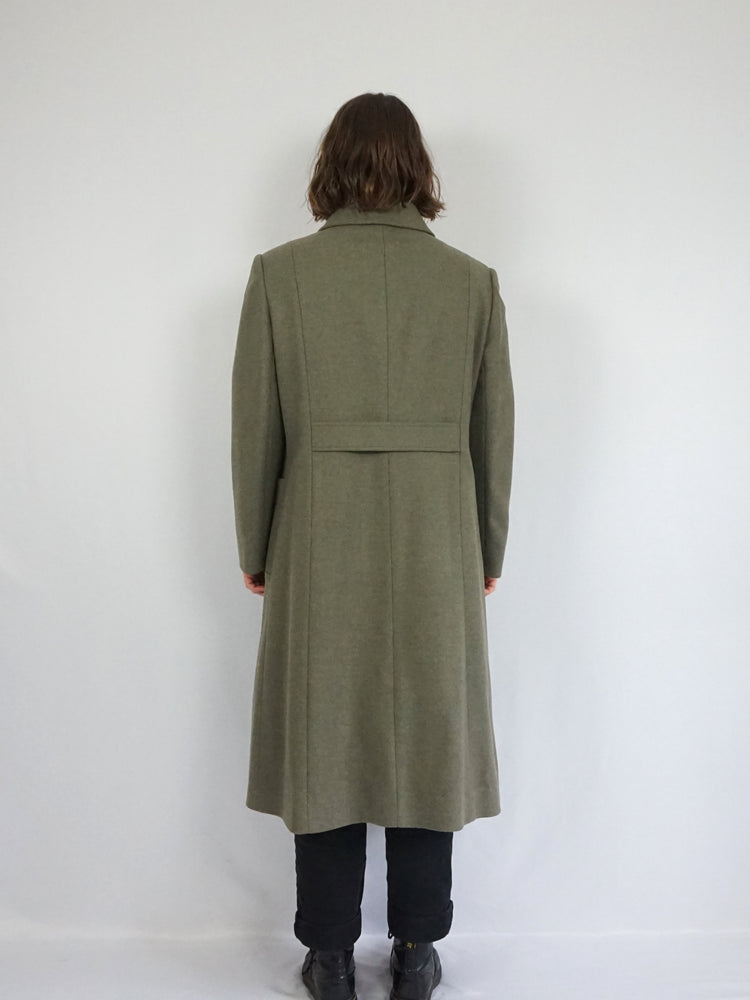 Sage Green Trench Coat - M