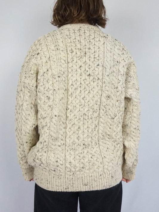 Aran Crafts Wool Jumper - XL