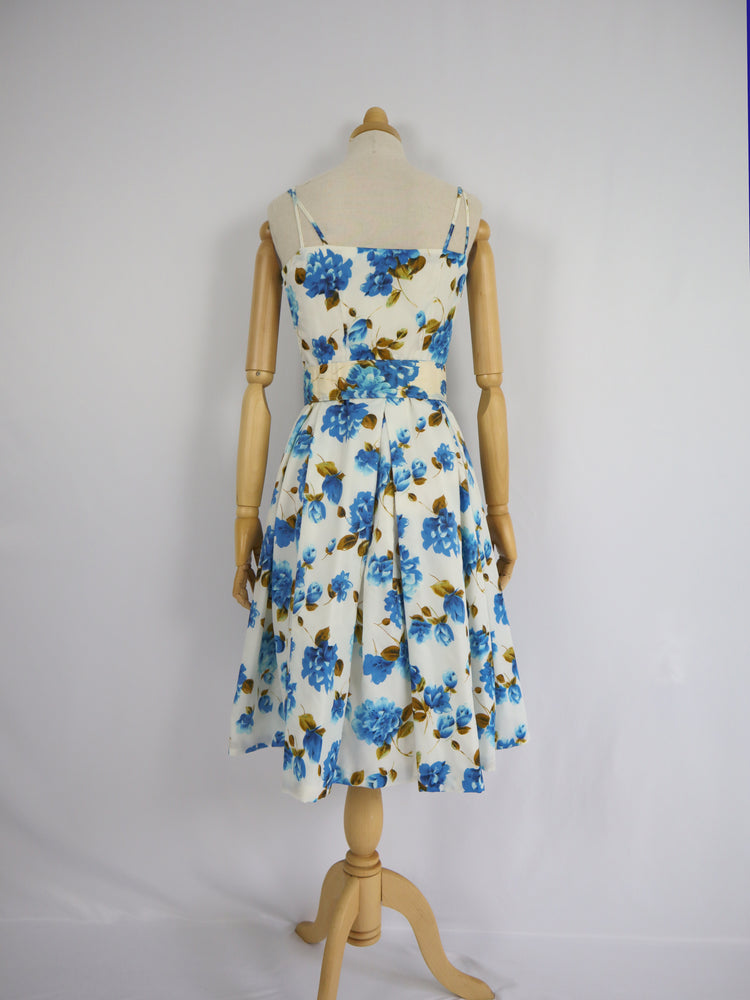 50s Floral Sundress - XS