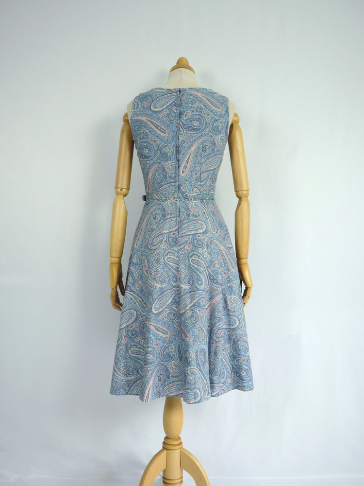 Paisley Midi Dress - XS