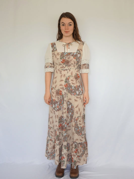 Sand Brown Prairie Dress - S