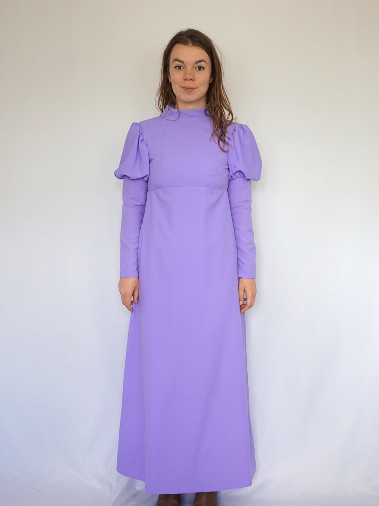 Lavender Mahoitres Sleeve Maxi - XS