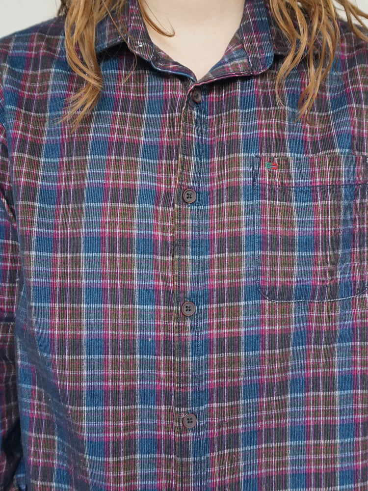 Checkered Corduroy Shirt - M/L