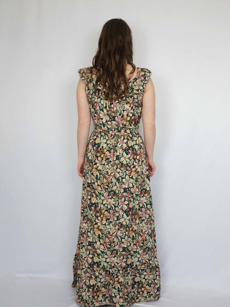 Wildflower Print Cotton Maxi - M